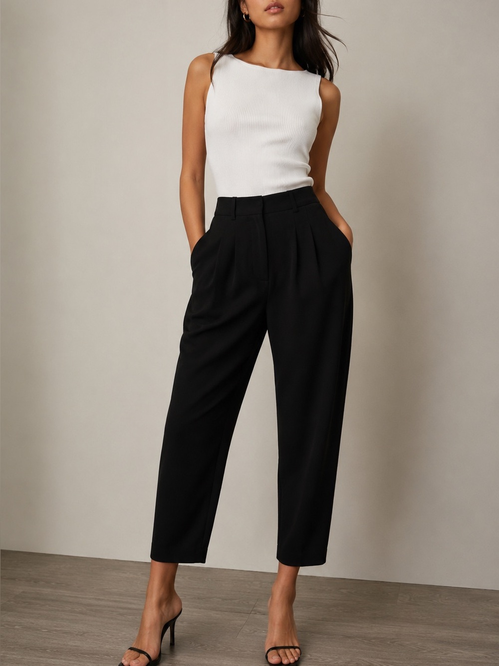 Wilfred Black womens crop trousers